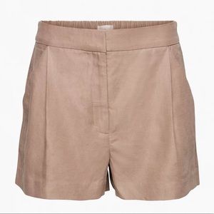 Aritzia Wilfred Fable Linen Shorts size 0